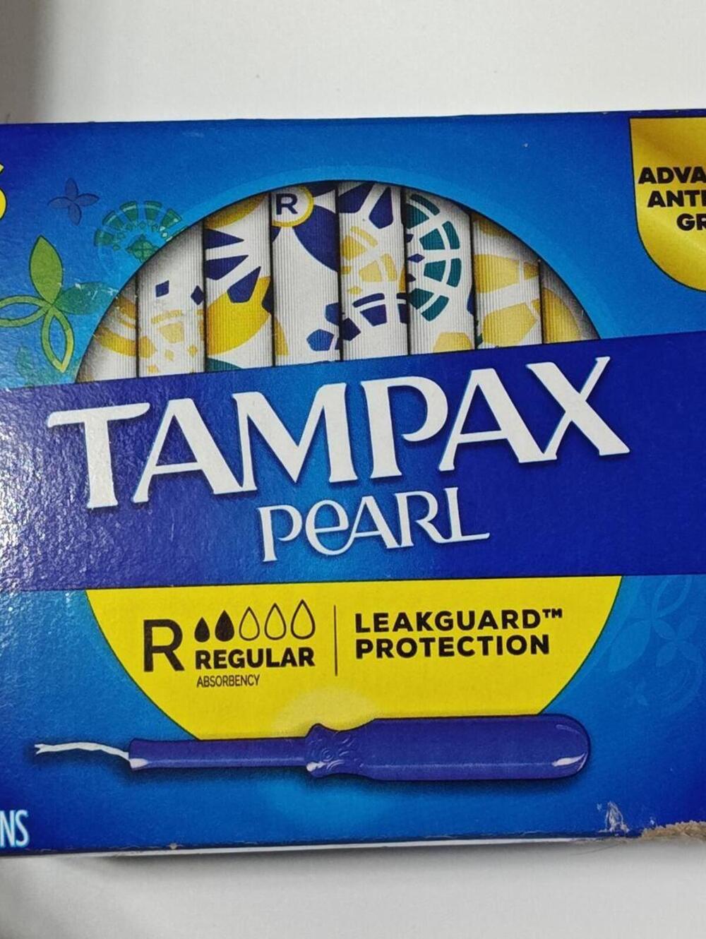 Tampax Pearl 96 Ct.  Regular Tampons